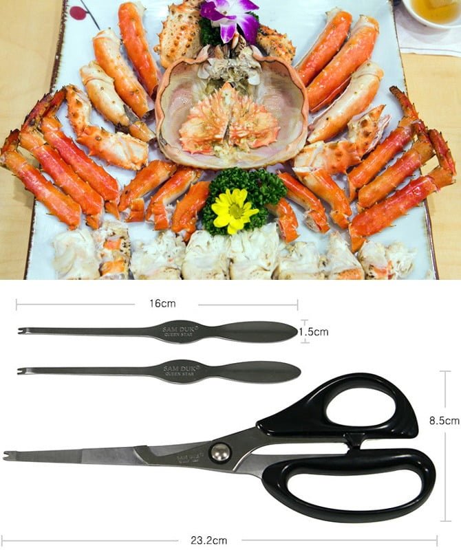 Scissors for crab